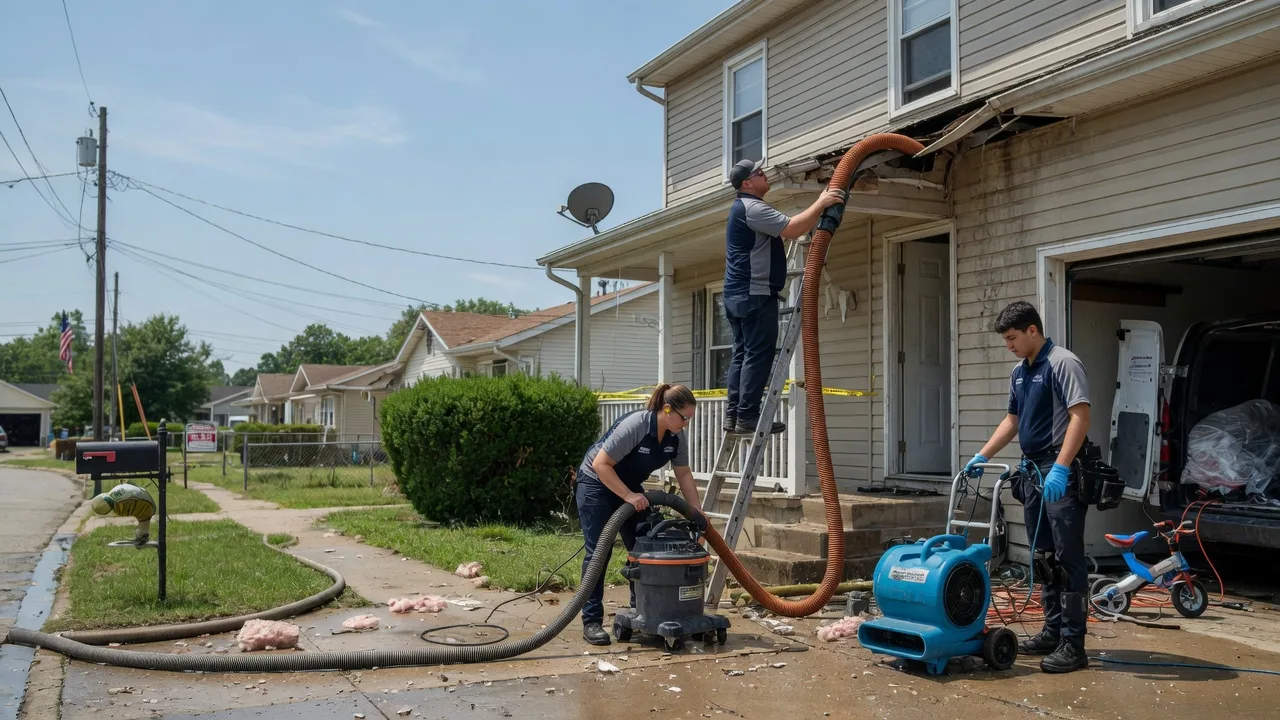 Water Damage Restoration in Cromwell, OK near me